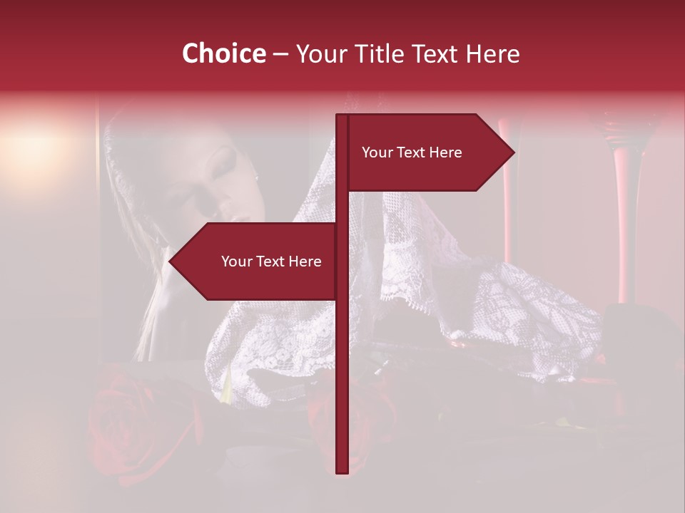 Beauty Hot Panties PowerPoint Template