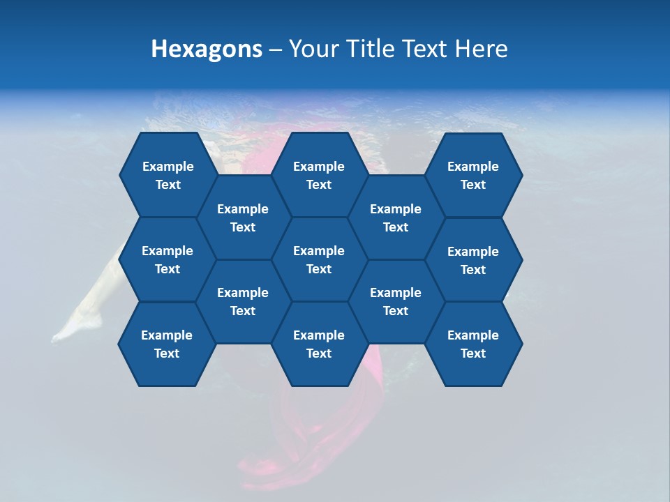 Swim Motion Reflection PowerPoint Template