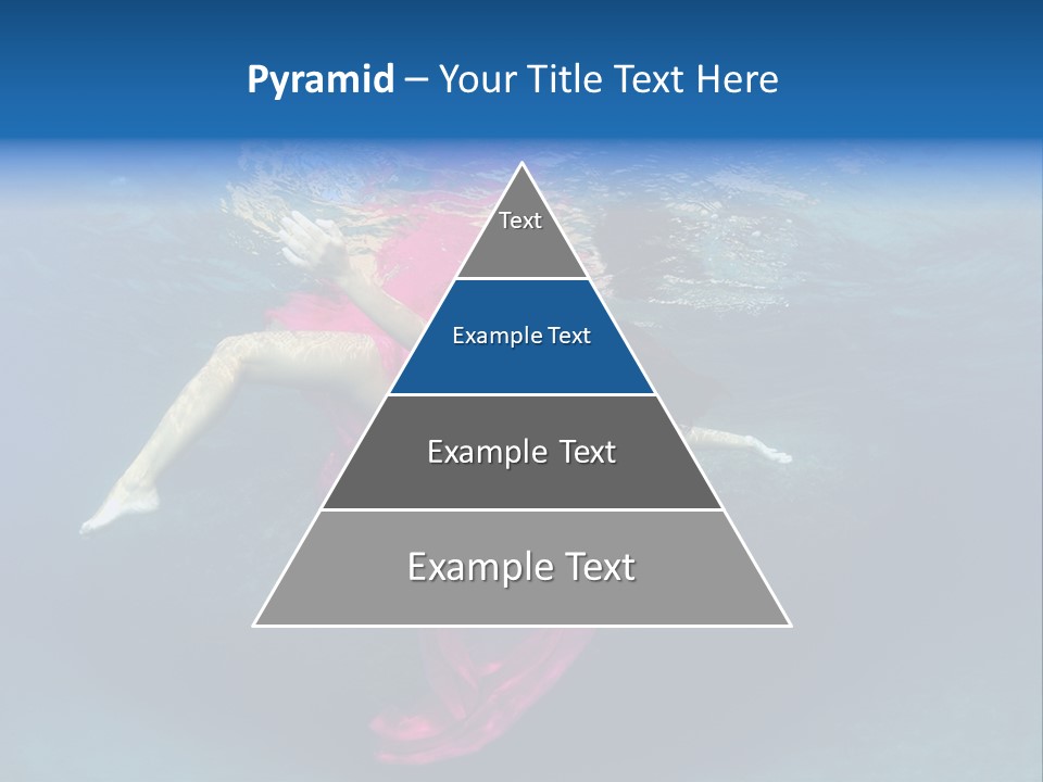 Swim Motion Reflection PowerPoint Template