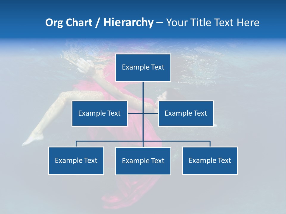 Swim Motion Reflection PowerPoint Template