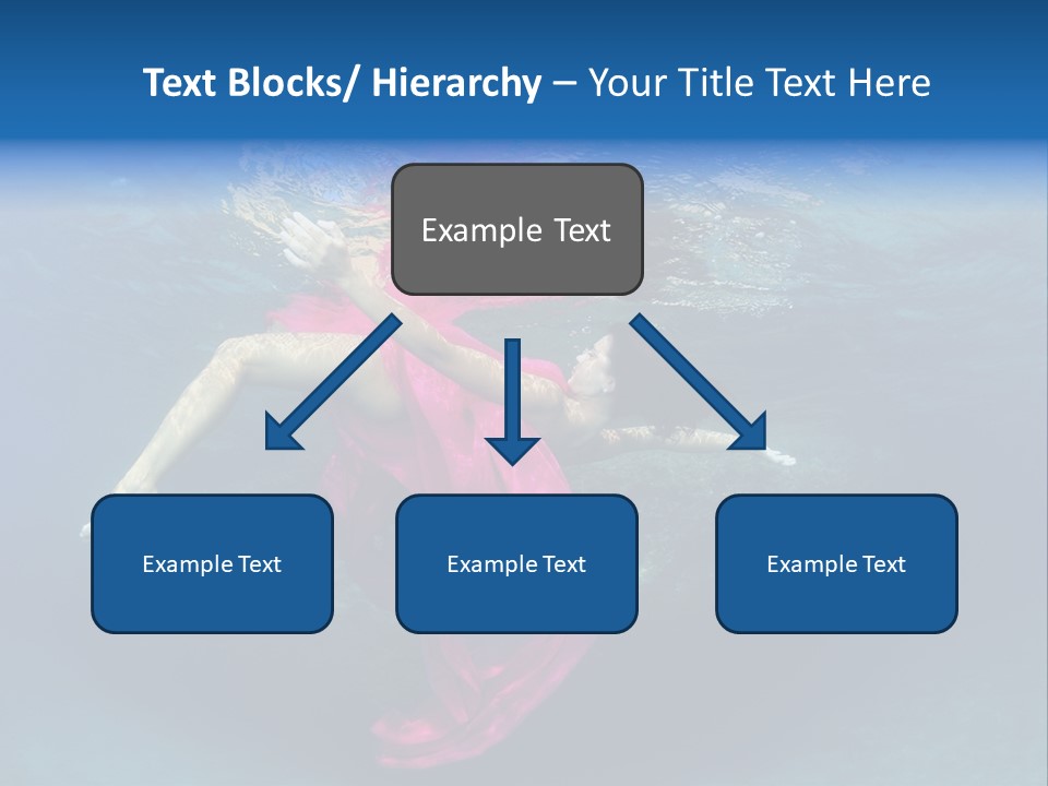 Swim Motion Reflection PowerPoint Template