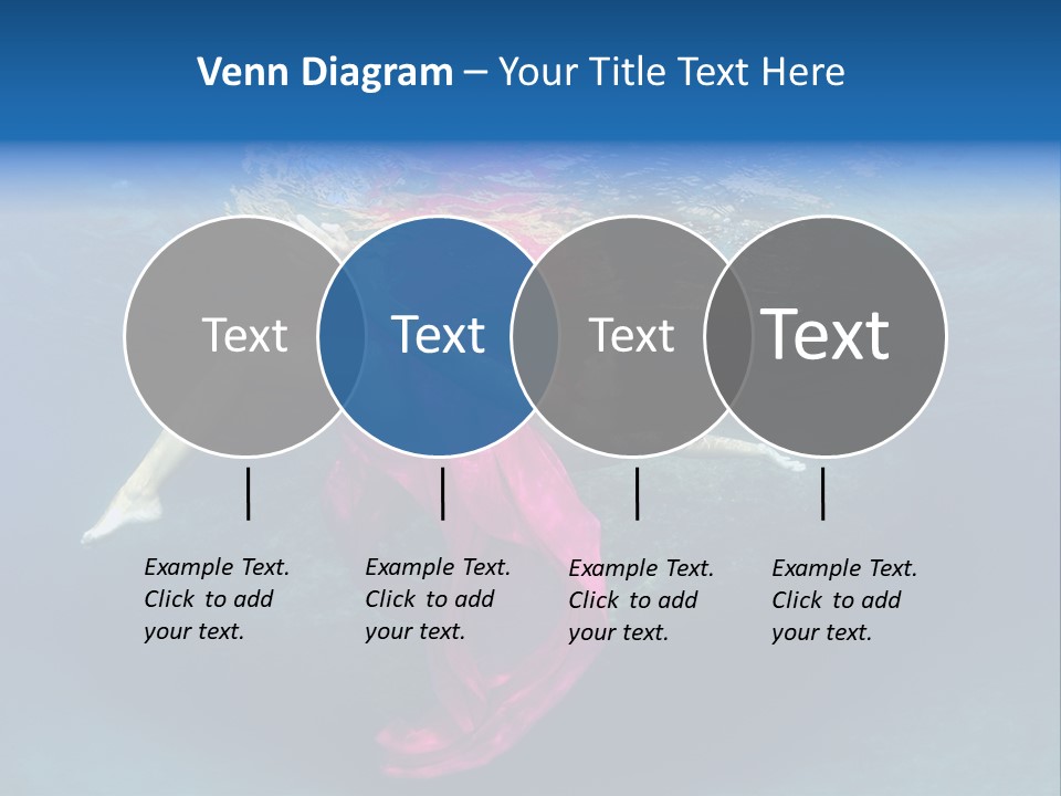 Swim Motion Reflection PowerPoint Template