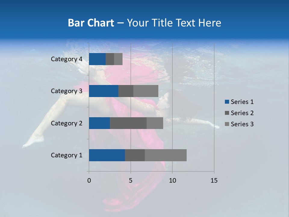 Swim Motion Reflection PowerPoint Template