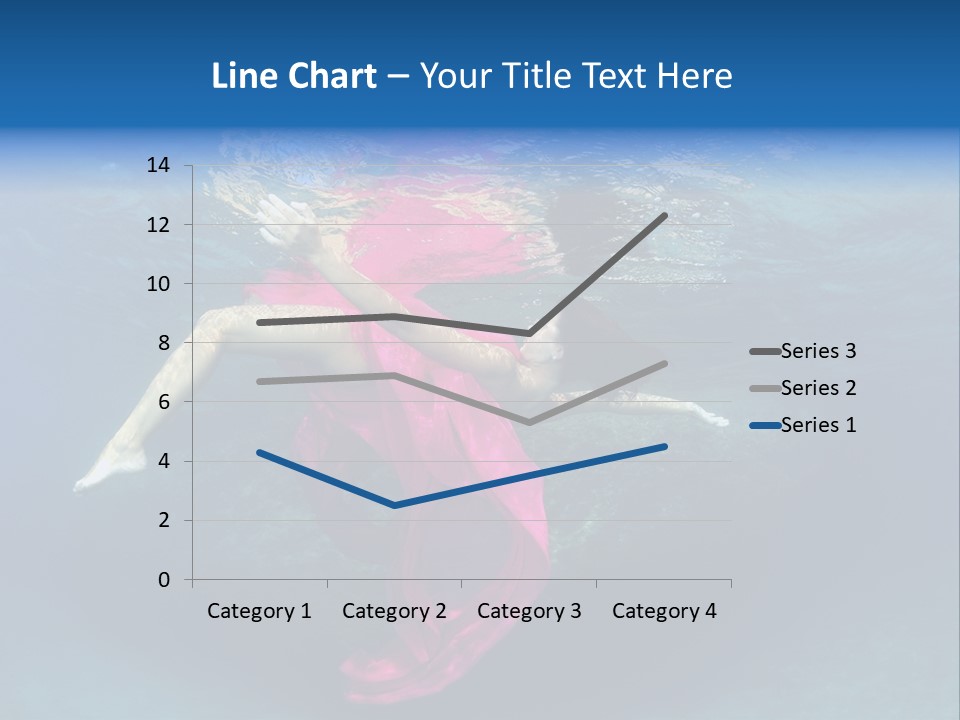 Swim Motion Reflection PowerPoint Template