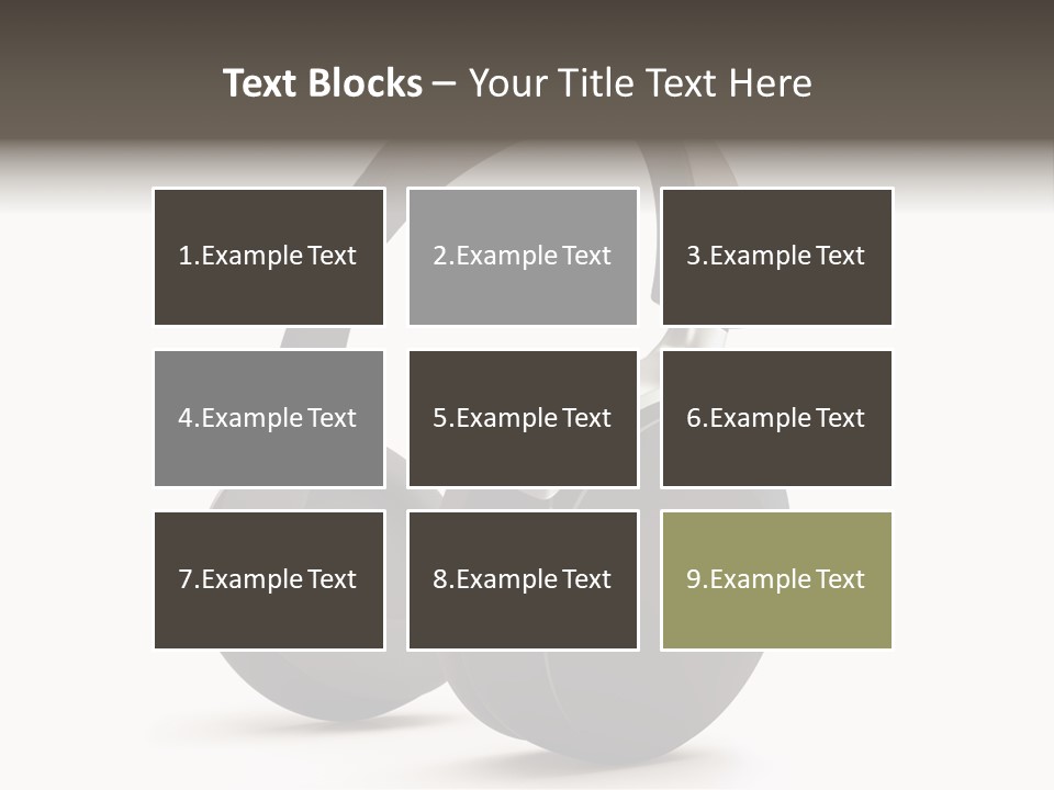 A Pair Of Headphones On A White Background PowerPoint Template