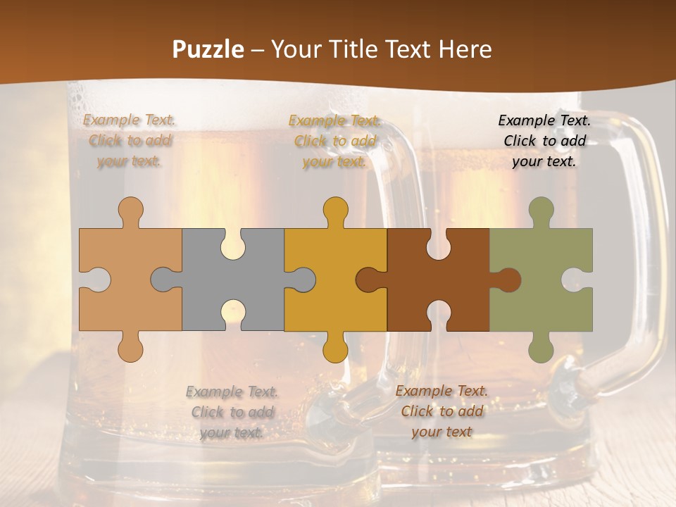 Beer Alcohol Restaurant PowerPoint Template