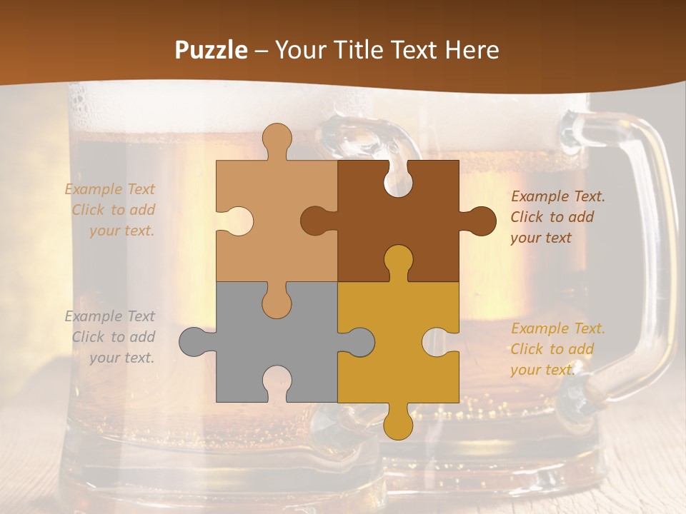 Beer Alcohol Restaurant PowerPoint Template