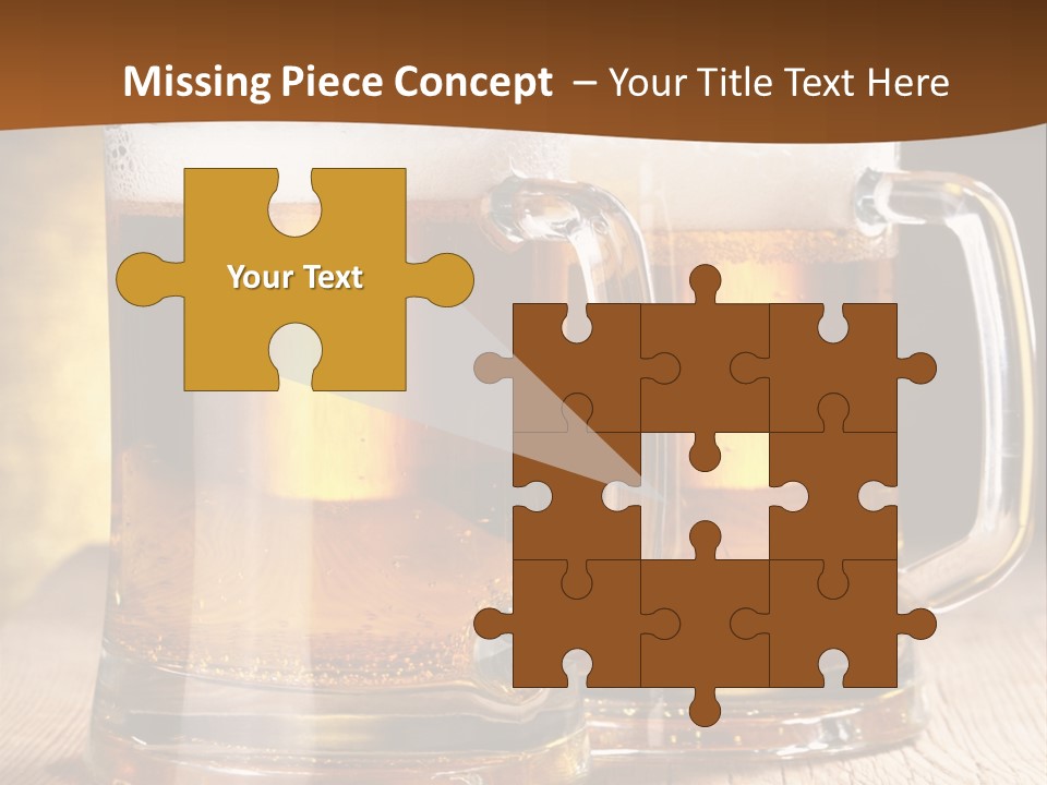 Beer Alcohol Restaurant PowerPoint Template