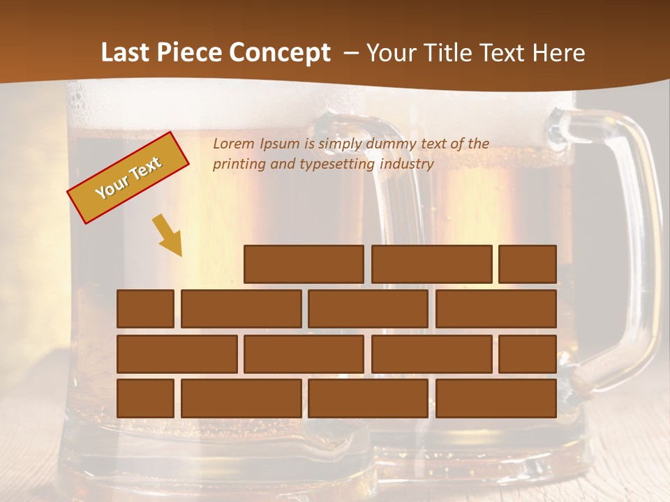 Beer Alcohol Restaurant PowerPoint Template