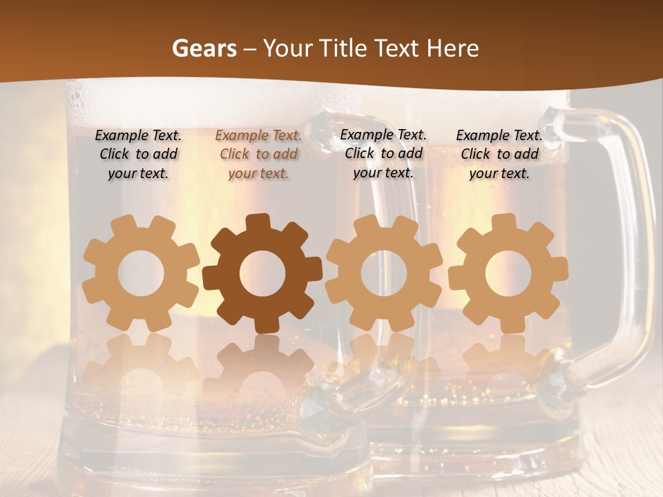 Beer Alcohol Restaurant PowerPoint Template