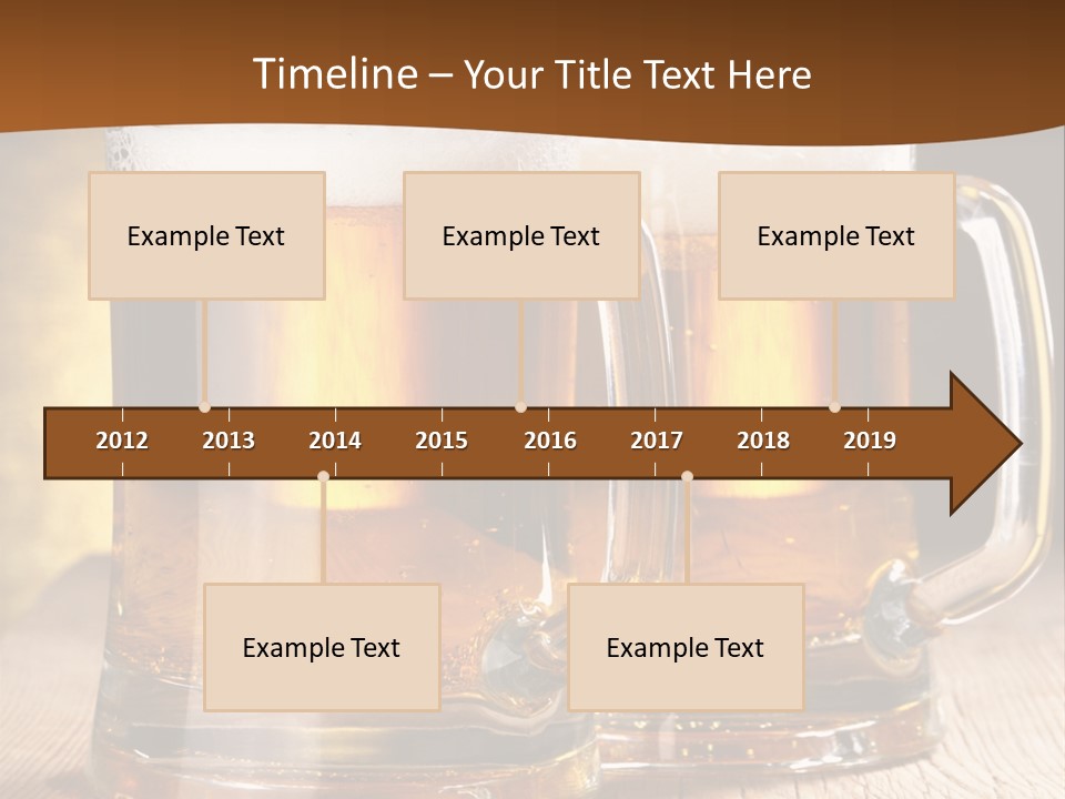 Beer Alcohol Restaurant PowerPoint Template