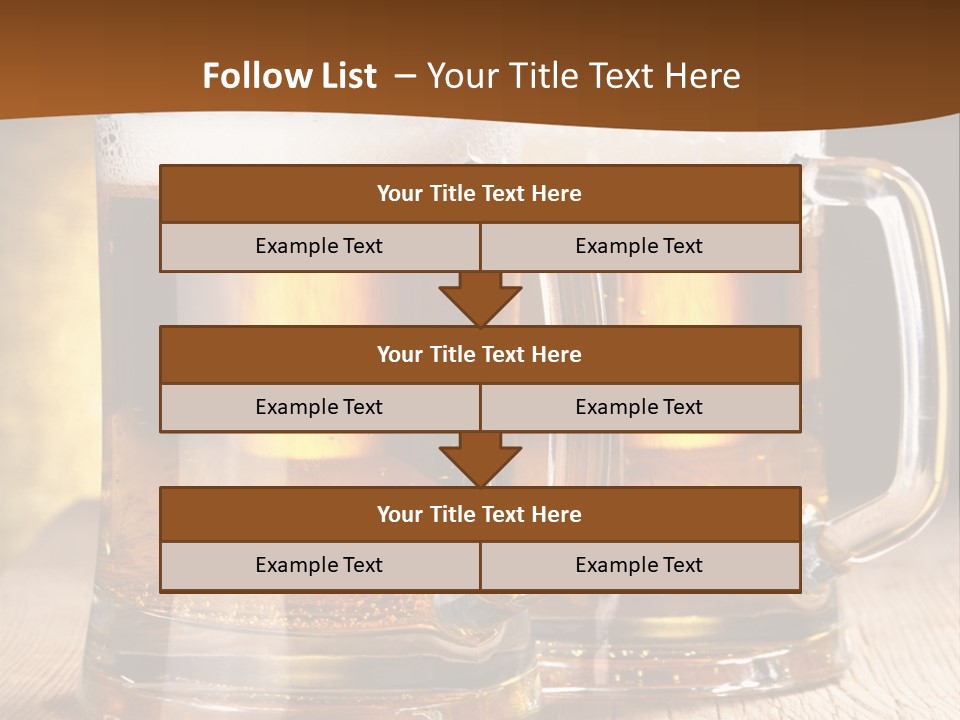 Beer Alcohol Restaurant PowerPoint Template