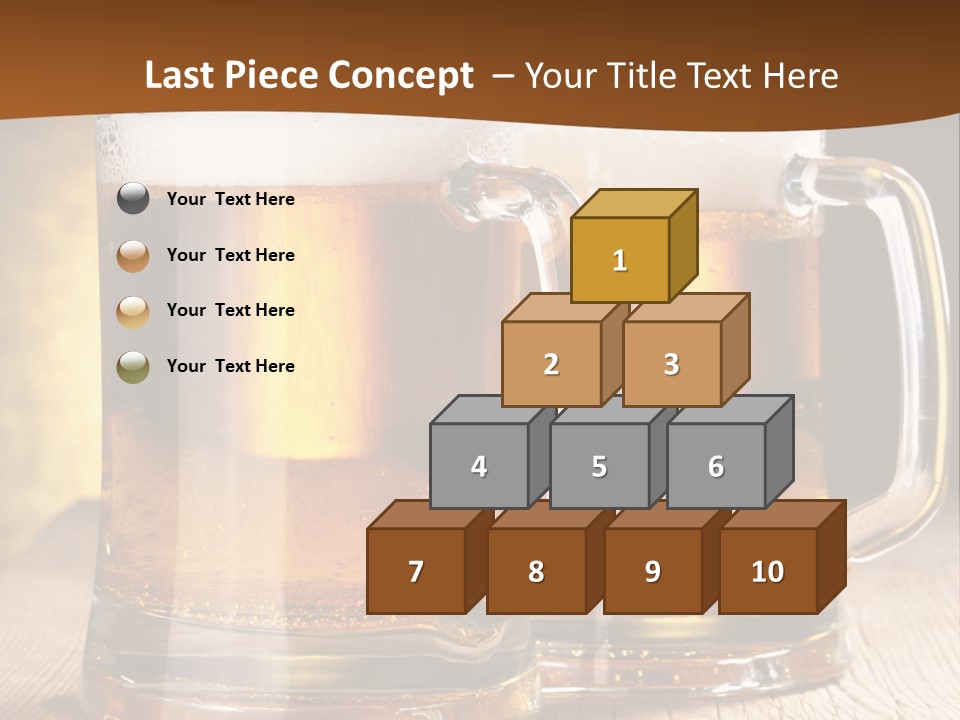 Beer Alcohol Restaurant PowerPoint Template
