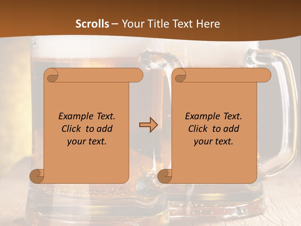 Beer Alcohol Restaurant PowerPoint Template