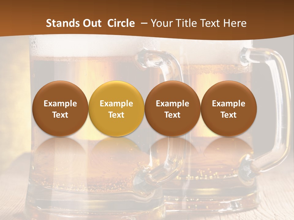 Beer Alcohol Restaurant PowerPoint Template