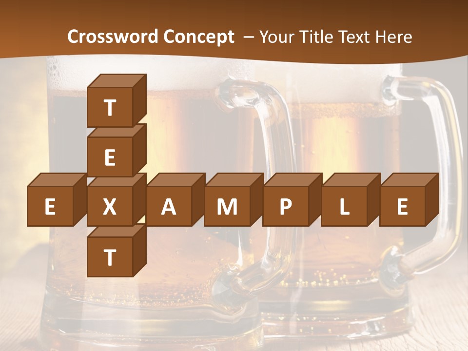 Beer Alcohol Restaurant PowerPoint Template