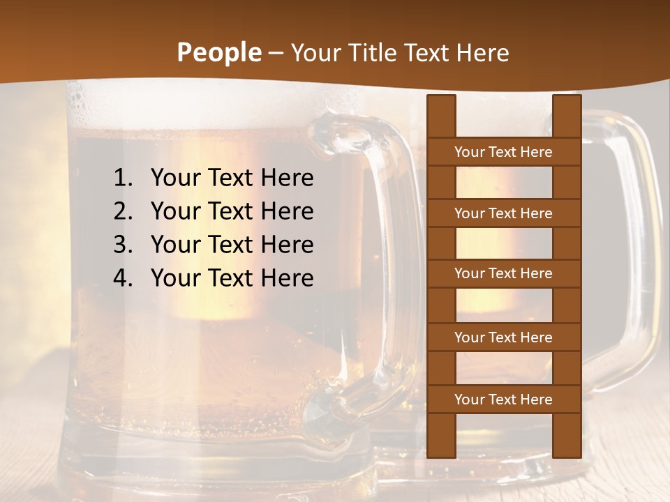 Beer Alcohol Restaurant PowerPoint Template