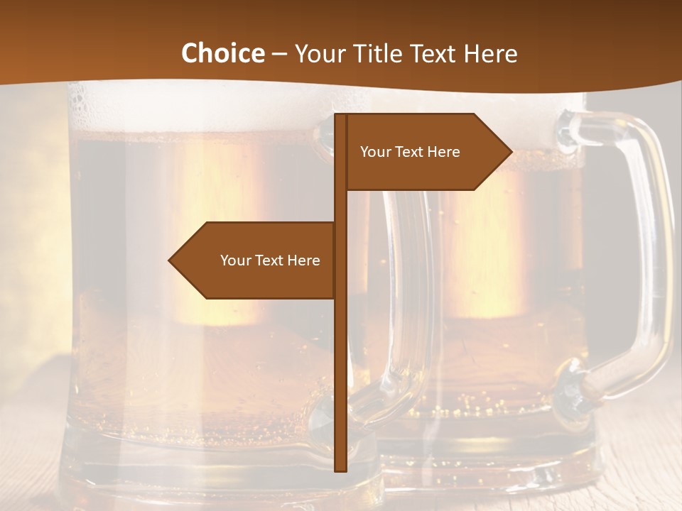 Beer Alcohol Restaurant PowerPoint Template