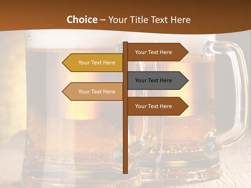 Beer Alcohol Restaurant PowerPoint Template