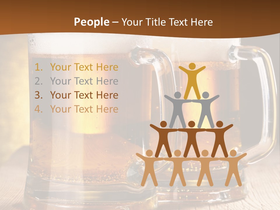 Beer Alcohol Restaurant PowerPoint Template