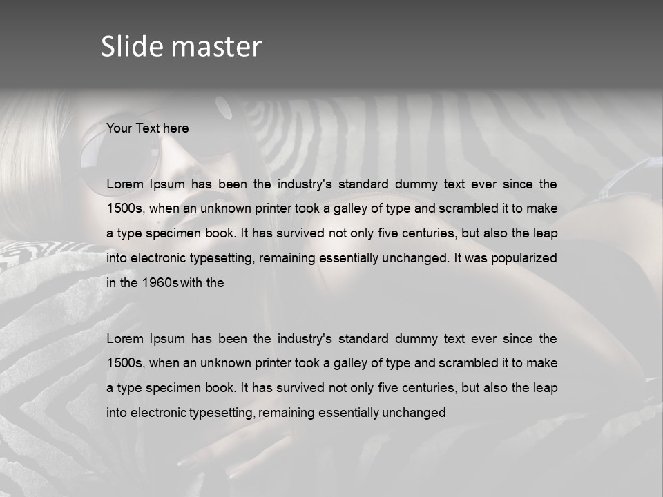 Elegance Youth Desire PowerPoint Template