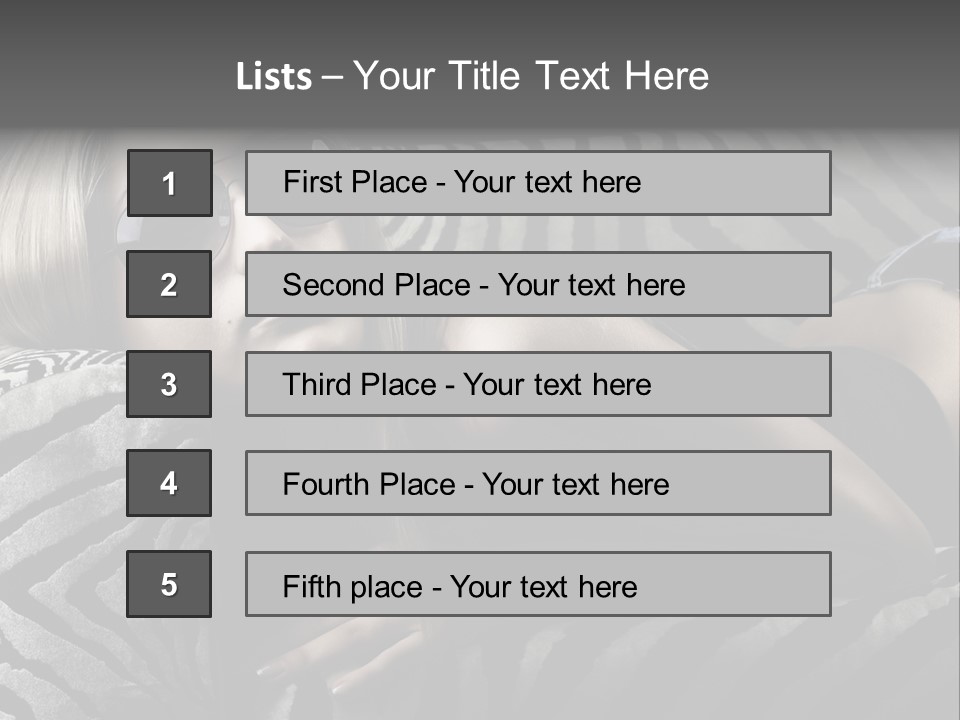 Elegance Youth Desire PowerPoint Template