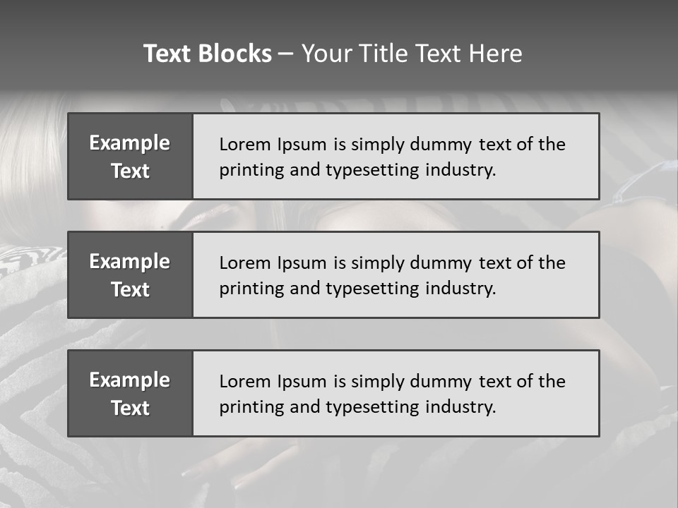 Elegance Youth Desire PowerPoint Template
