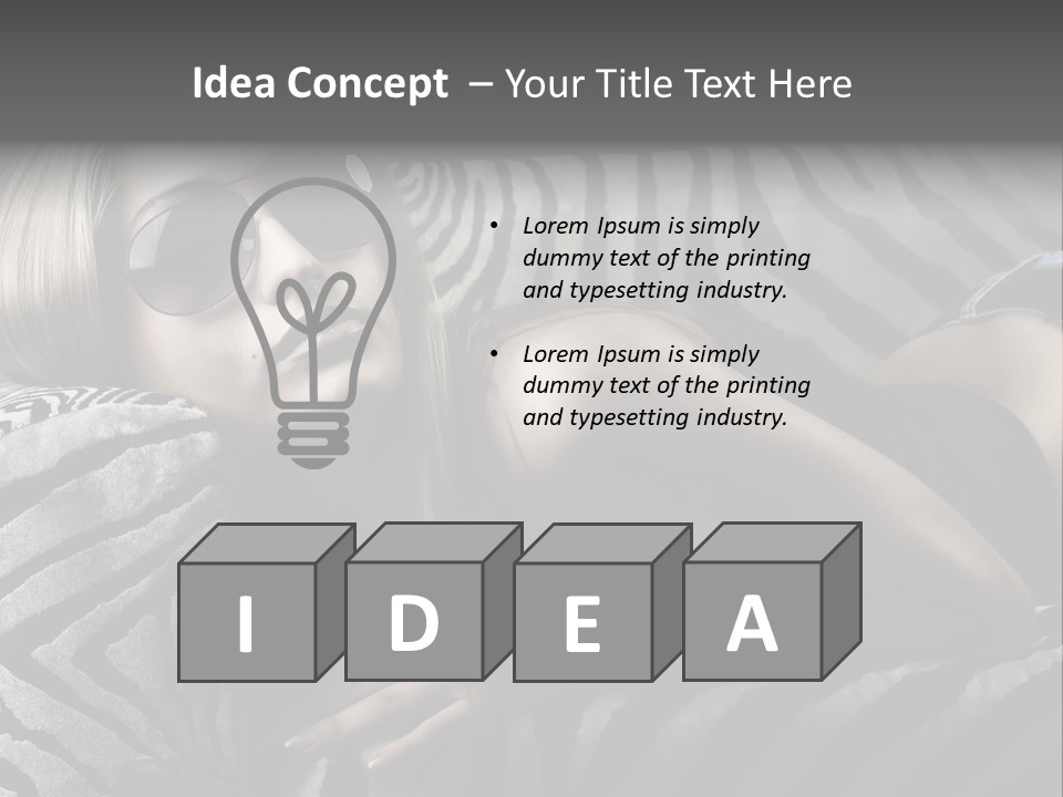 Elegance Youth Desire PowerPoint Template