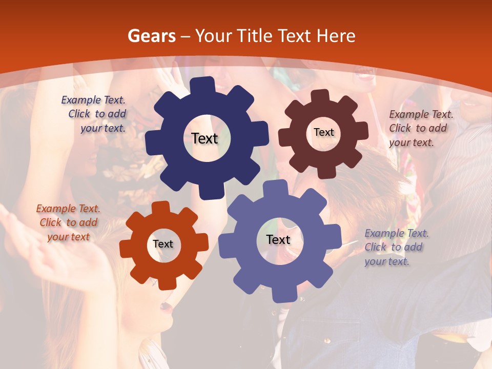 Shiny Red Cosmetics PowerPoint Template