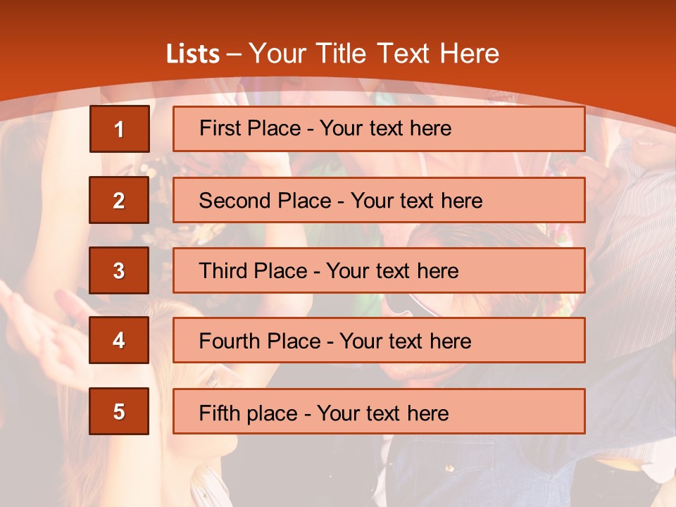 Shiny Red Cosmetics PowerPoint Template