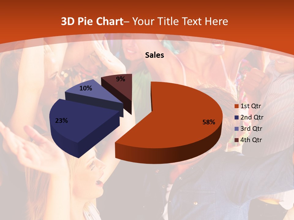 Shiny Red Cosmetics PowerPoint Template