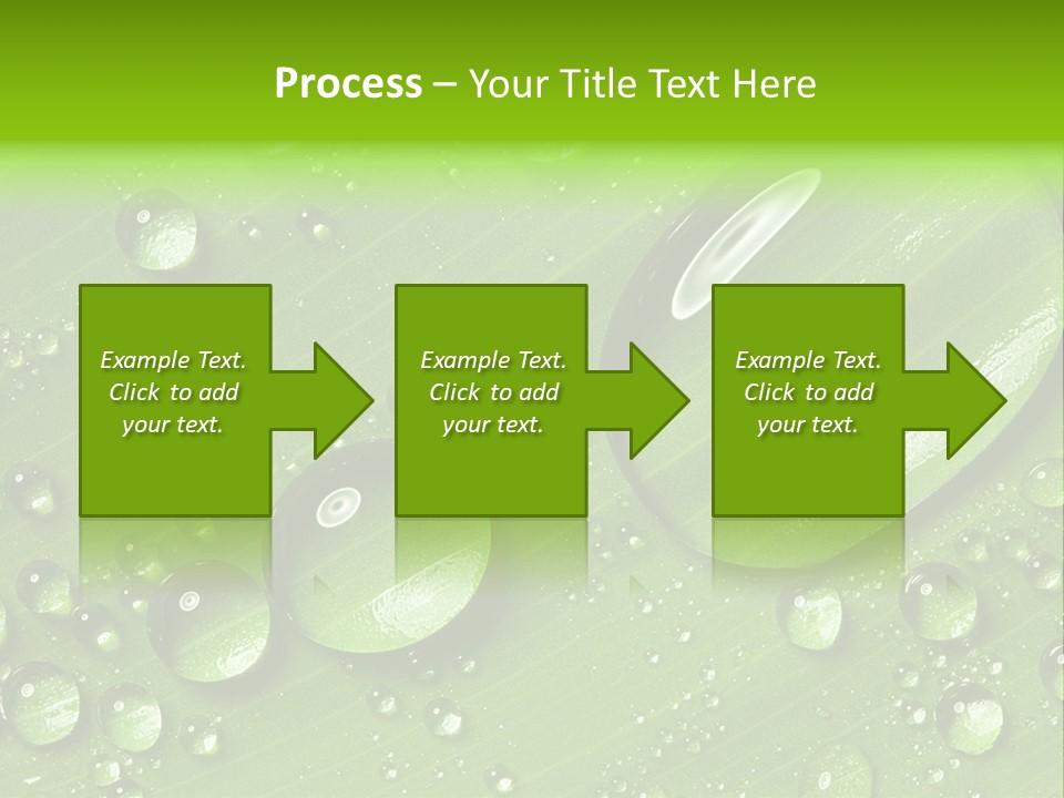 Summer Plant Dew PowerPoint Template