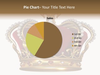 Shiny Isolated King PowerPoint Template