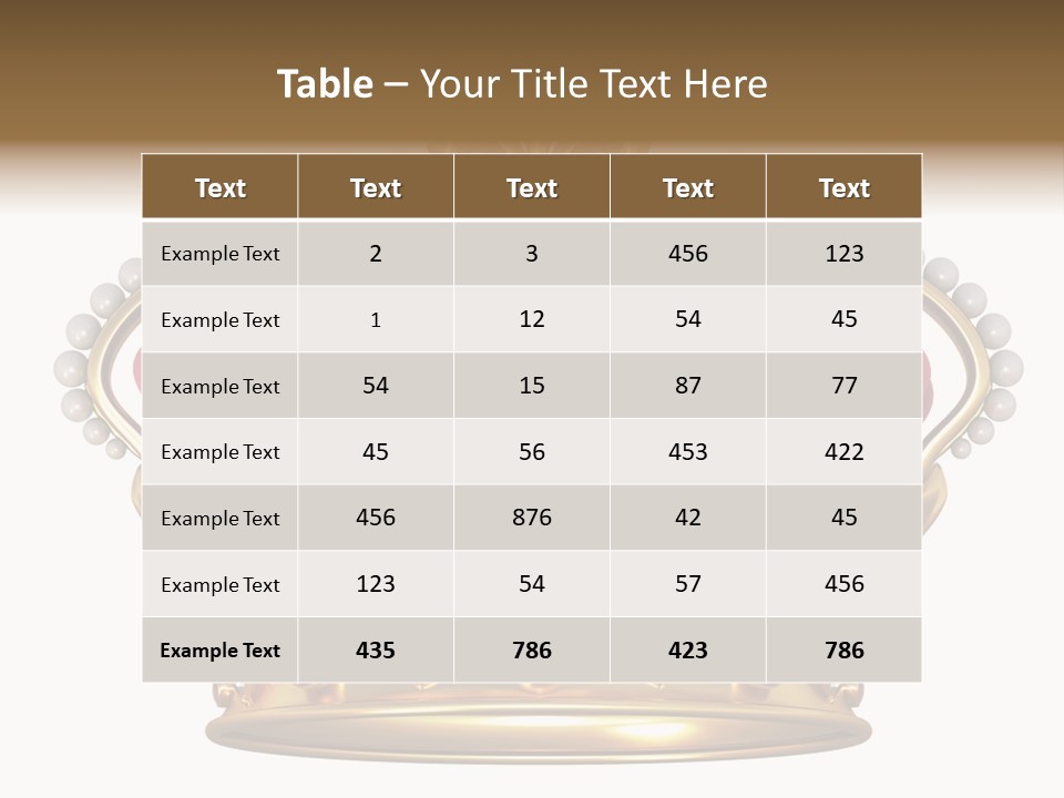 Shiny Isolated King PowerPoint Template