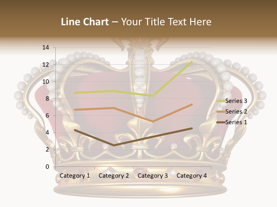 Shiny Isolated King PowerPoint Template