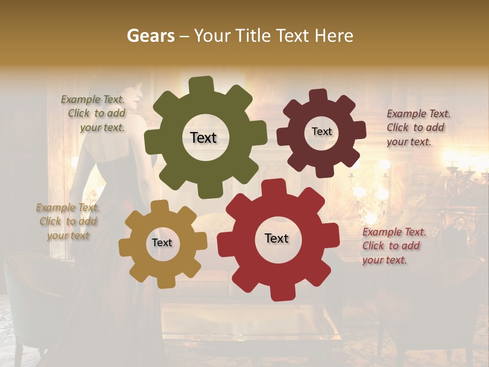 Person Health Fashion PowerPoint Template