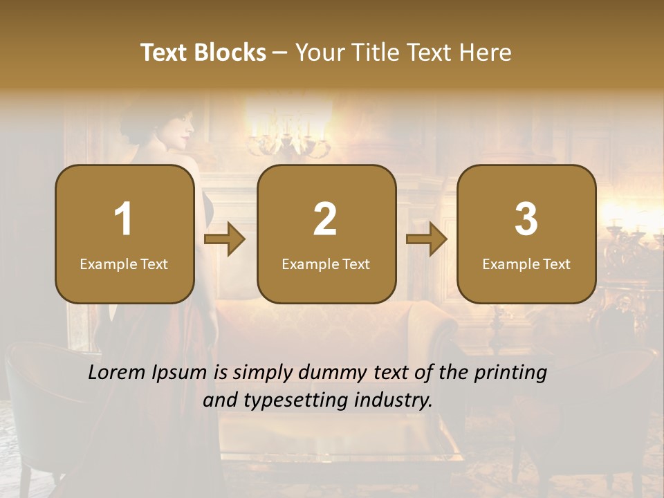 Person Health Fashion PowerPoint Template