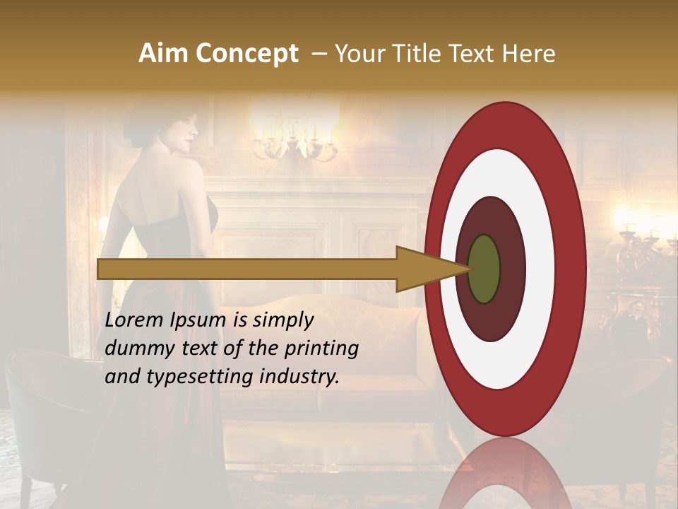 Person Health Fashion PowerPoint Template