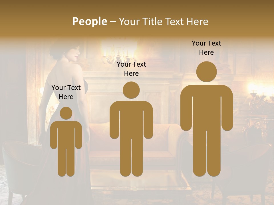 Person Health Fashion PowerPoint Template