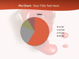 Shiny Red Cosmetics PowerPoint Template