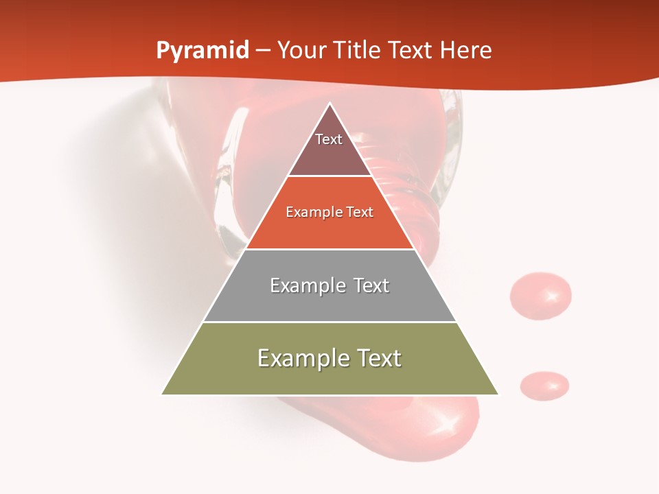 Shiny Red Cosmetics PowerPoint Template