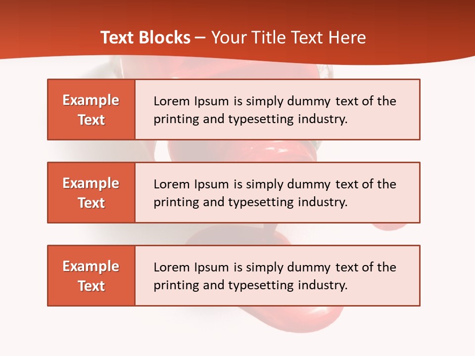 Shiny Red Cosmetics PowerPoint Template
