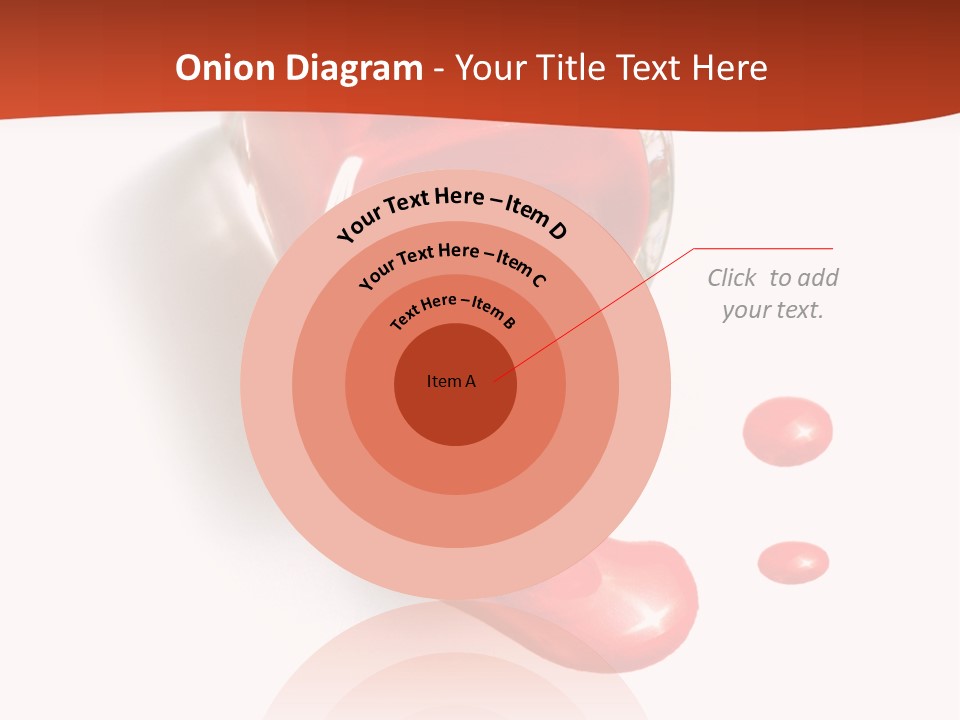 Shiny Red Cosmetics PowerPoint Template