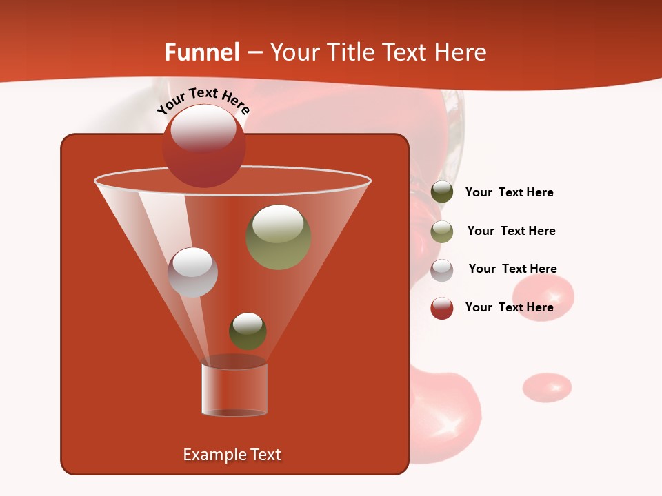 Shiny Red Cosmetics PowerPoint Template