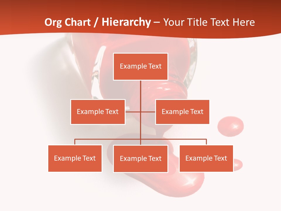 Shiny Red Cosmetics PowerPoint Template