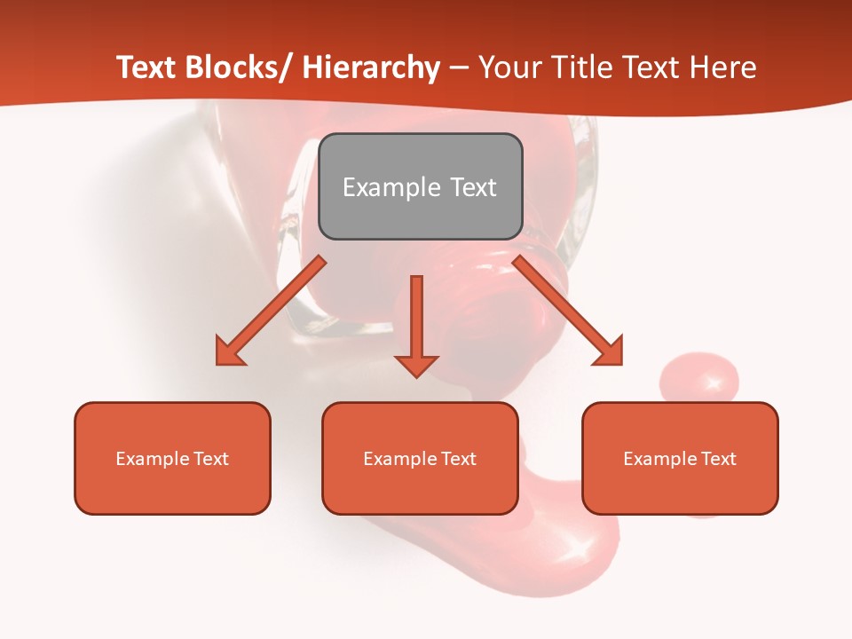 Shiny Red Cosmetics PowerPoint Template