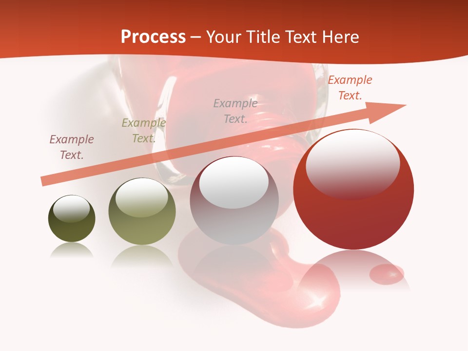 Shiny Red Cosmetics PowerPoint Template