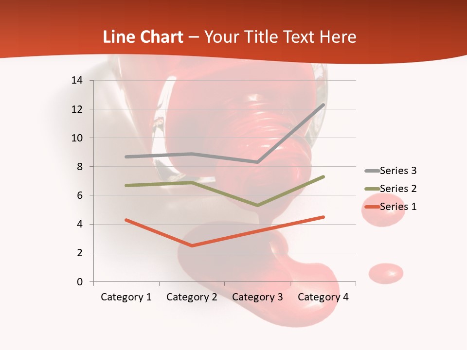 Shiny Red Cosmetics PowerPoint Template