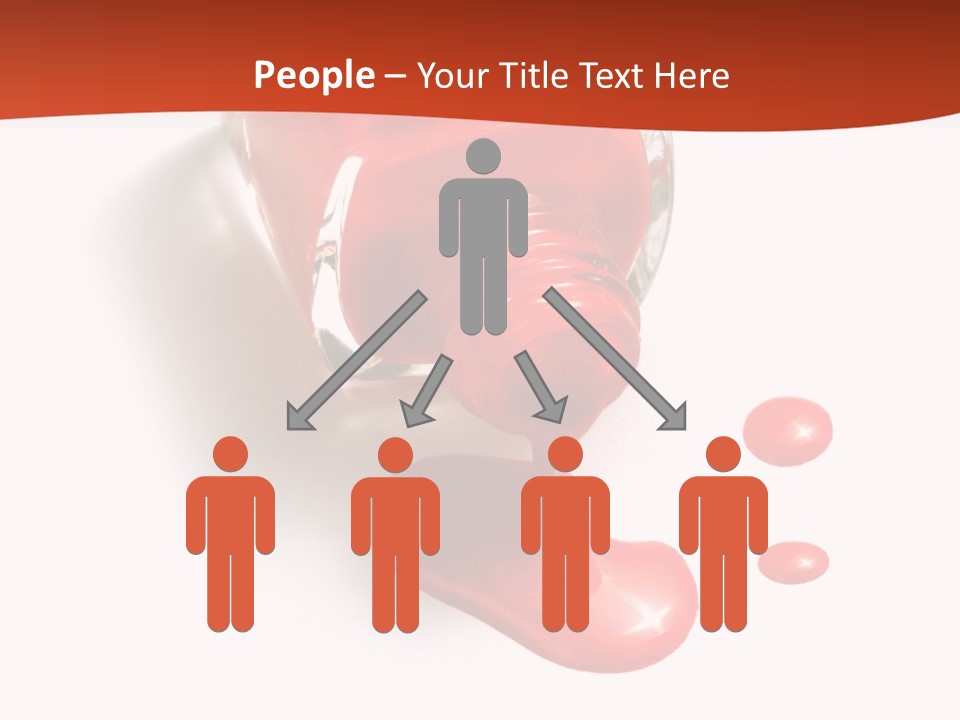 Shiny Red Cosmetics PowerPoint Template