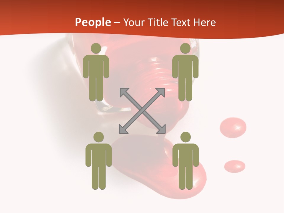 Shiny Red Cosmetics PowerPoint Template